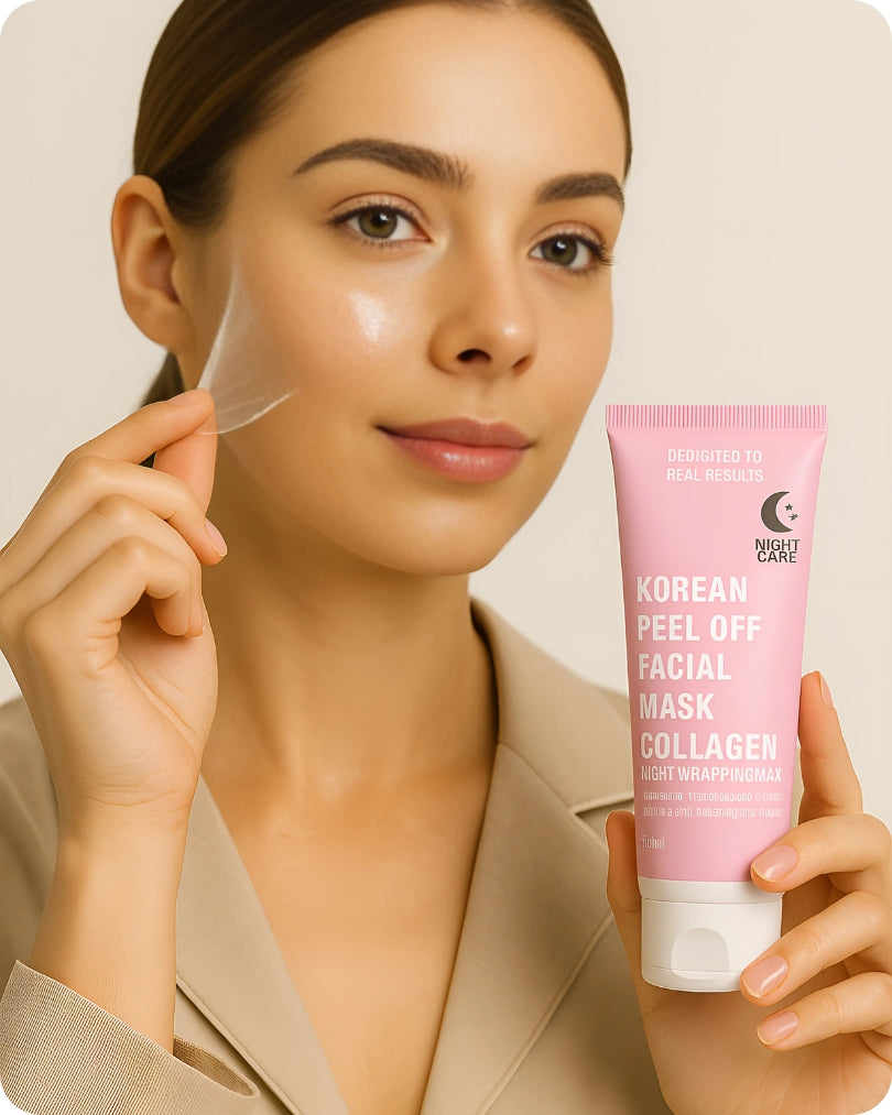 🌙 Overnight Glow Magic – Korean Collagen Night Mask (Buy 1, Get 1 FREE) ✨