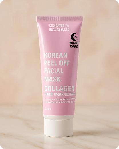 🌙 Overnight Glow Magic – Korean Collagen Night Mask (Buy 1, Get 1 FREE) ✨