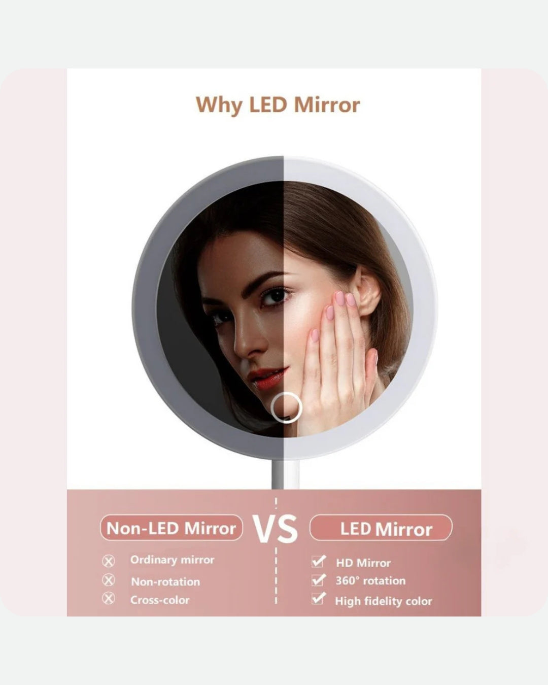 GlowUp™ LED Vanity Case – For Makeup & Jewelry