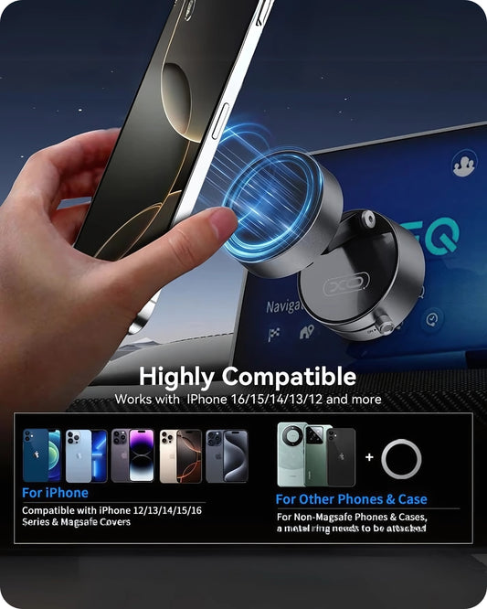 🚗📌 Stick & Grip – The Ultimate Magnetic Phone Holder!