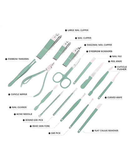 💅✨ NailGlow™ 16-in-1 Premium Nail Care Set – Flawless Nails, Anytime! ✨💅