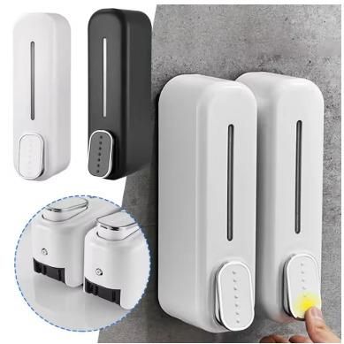 🧼🚿 SmartPress™ Wall-Mount Soap Dispenser – Clean Hands, Clutter-Free Counters!