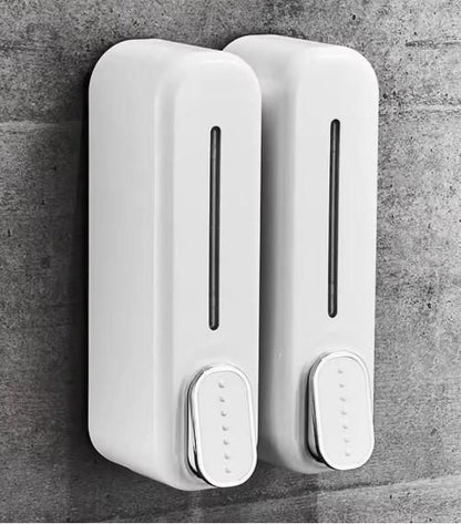 🧼🚿 SmartPress™ Wall-Mount Soap Dispenser – Clean Hands, Clutter-Free Counters!