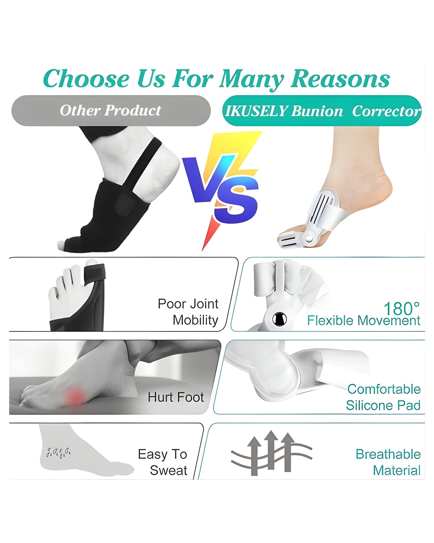 MacMonte™ | Toe Corrector for Natural Alignment