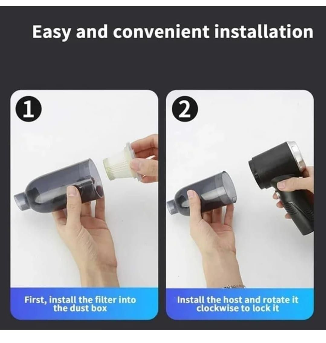 VacuumVibe™ Pro: All-in-One Cleaner for Home & Car