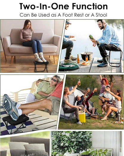 🪑✨ ZipSeat™ Zipper Folding Stool – Your Pocket-Sized Power Chair for Every Adventure! 🎒💪