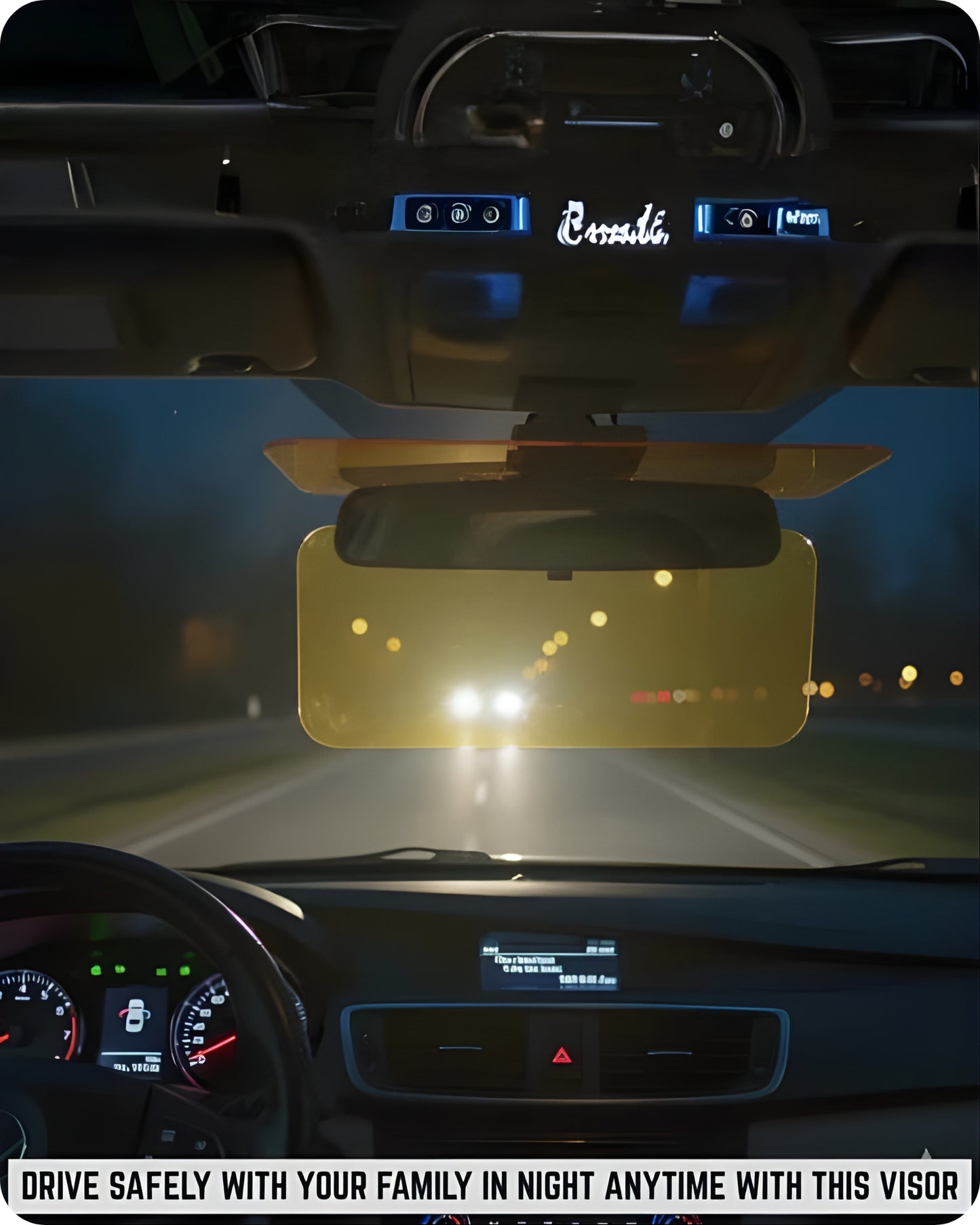AutoShield Vision Pro – Anti-Glare Day & Night Car Visor
